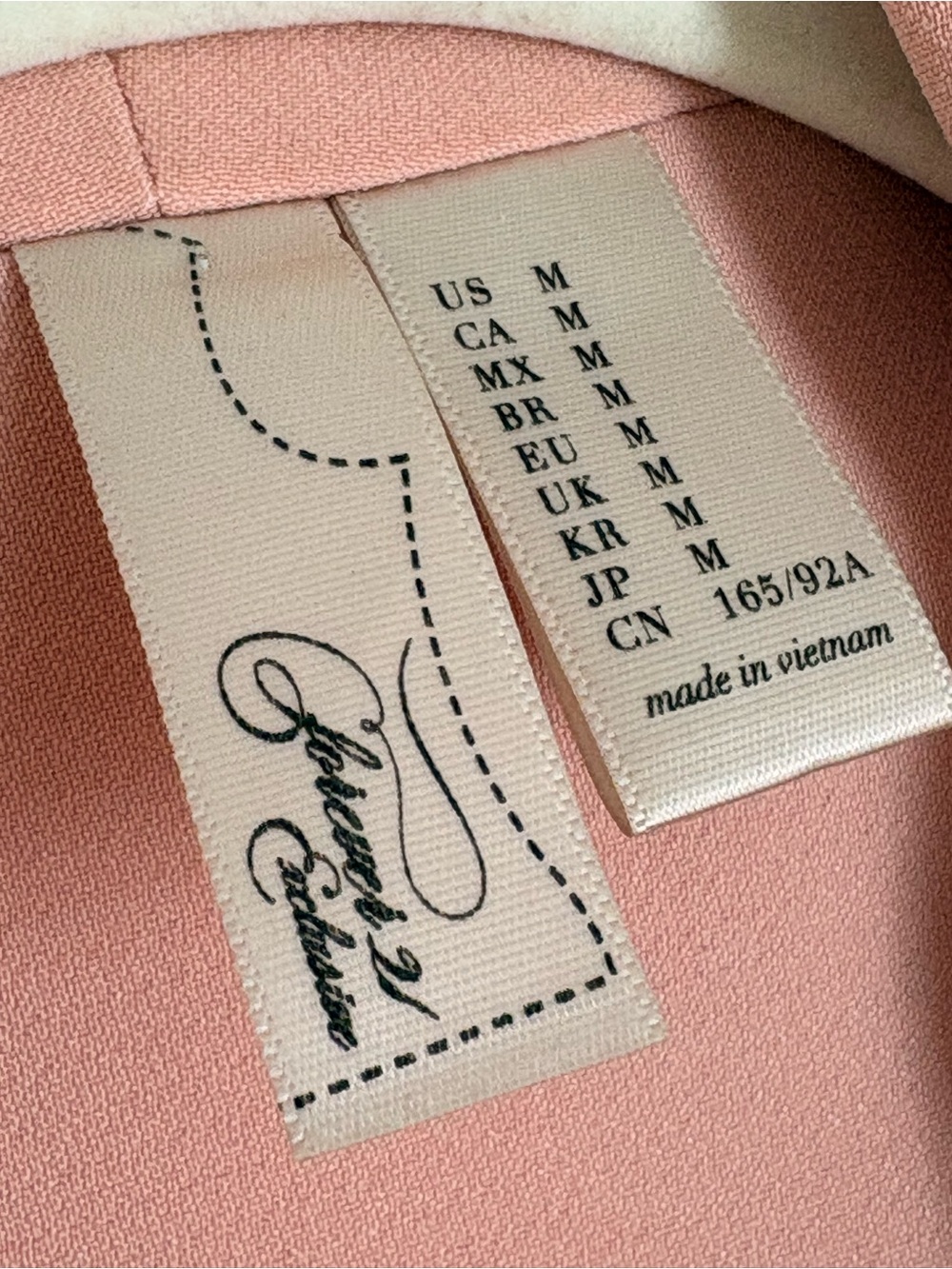 Forever 21 Blush Pink Open-Front Shawl Collar Blazer - Picture 2 of 2